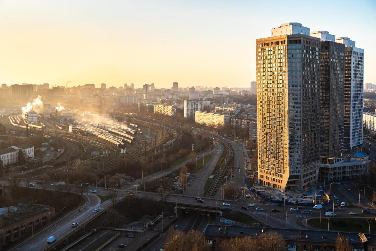 Victory-21 Luxury Apartment Center Kiew Exterior foto