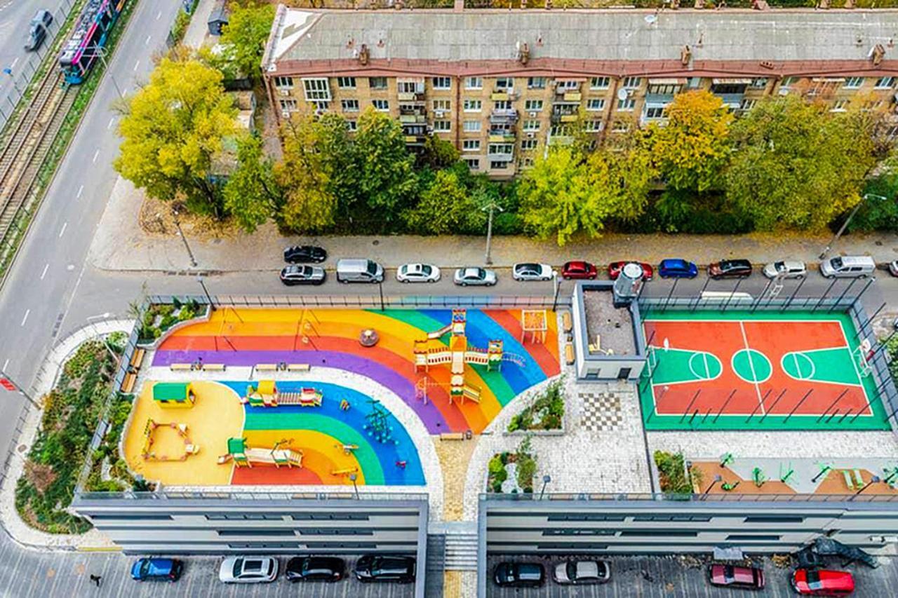 Victory-21 Luxury Apartment Center Kiew Exterior foto